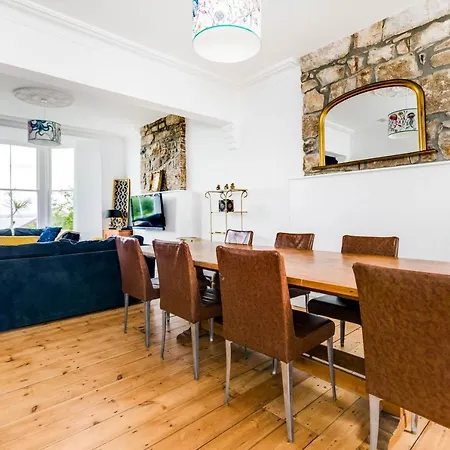 Orla-mo Victorian Captains House,st Ives,cornwall,sleeps10-15,parking4cars,refurb2022 St Ives (Cornwall)