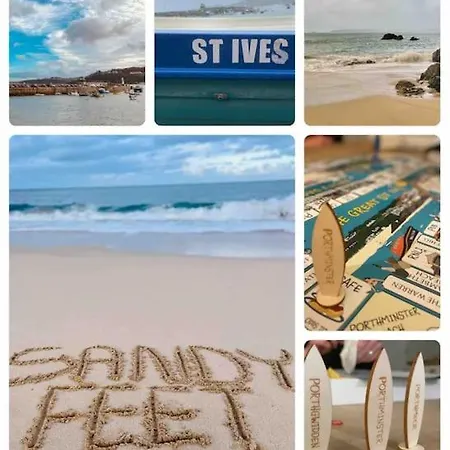 Sandy Feet, St Eia Street. Cosy + Parking *
